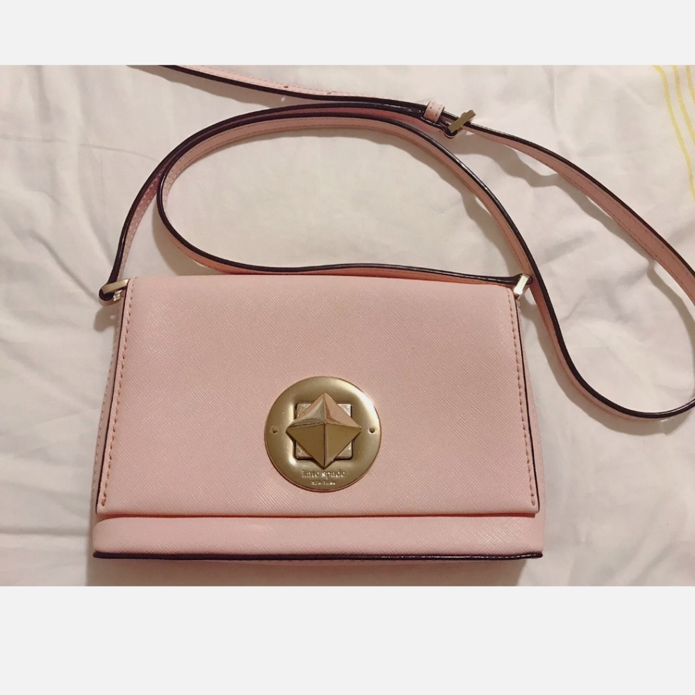 Pre Kate Spade Newbury Lane Diamond Turn Lock bag